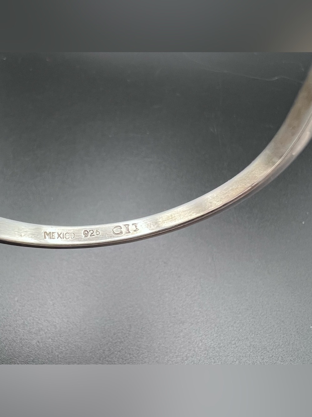 Mexico Sterling Silver Belt Bracelet - Picture 3 of 8